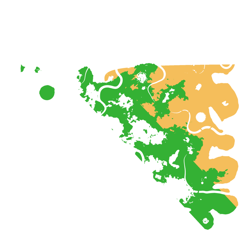 Biome Rust Map: Procedural Map, Size: 4500, Seed: 1453938062