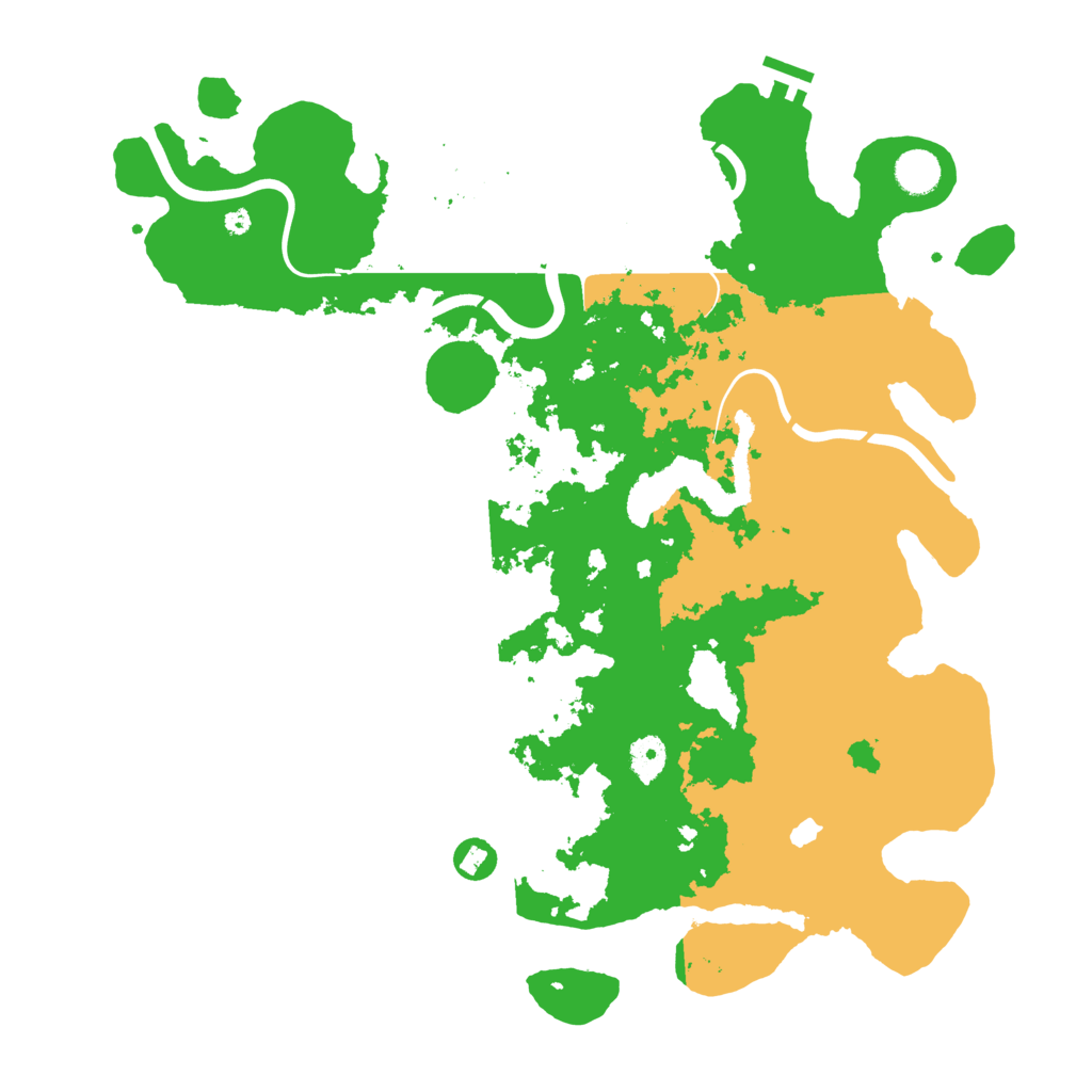 Biome Rust Map: Procedural Map, Size: 4250, Seed: 365024044