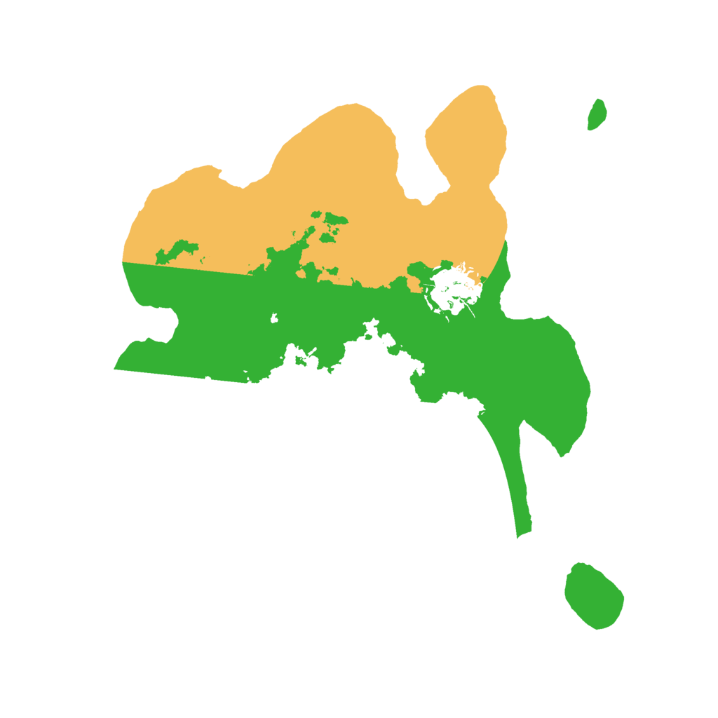 Biome Rust Map: Barren, Size: 2500, Seed: 67