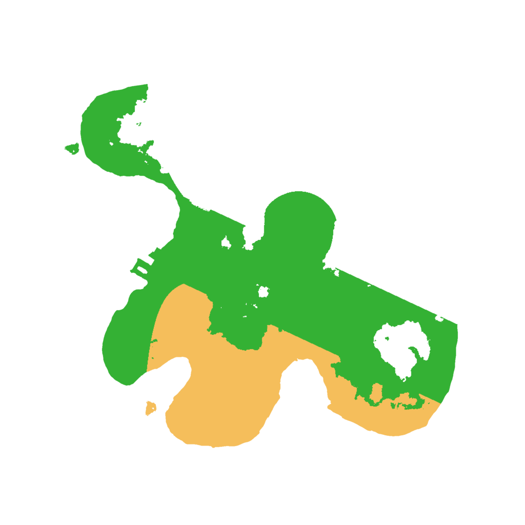 Biome Rust Map: Procedural Map, Size: 2001, Seed: 54236543