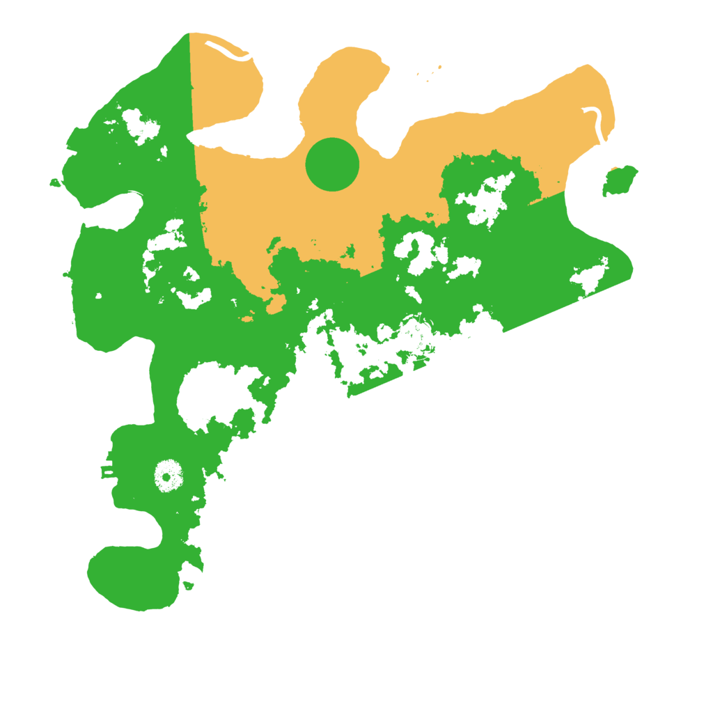 Biome Rust Map: Procedural Map, Size: 3500, Seed: 1314920830