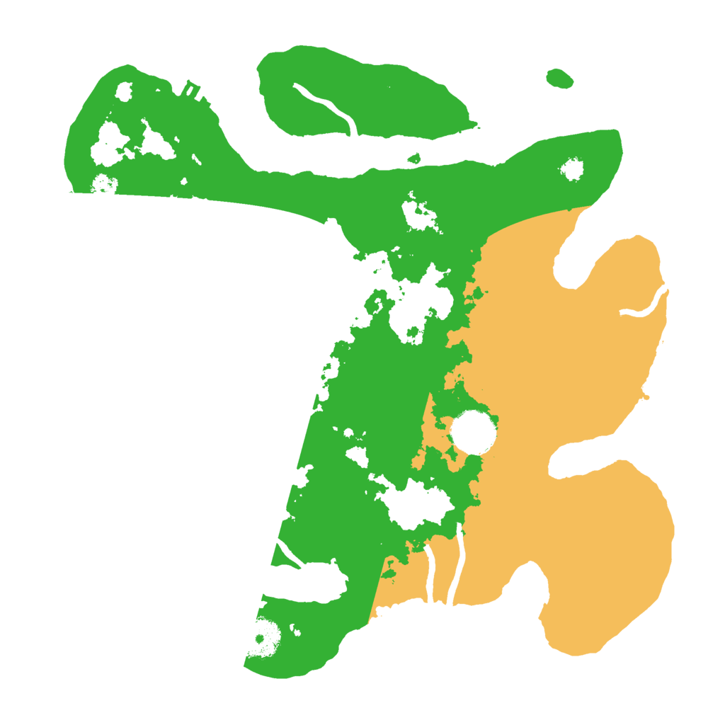 Biome Rust Map: Procedural Map, Size: 3000, Seed: 50409798