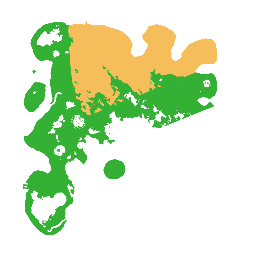 Biome Rust Map: Procedural Map, Size: 3500, Seed: 1536140413