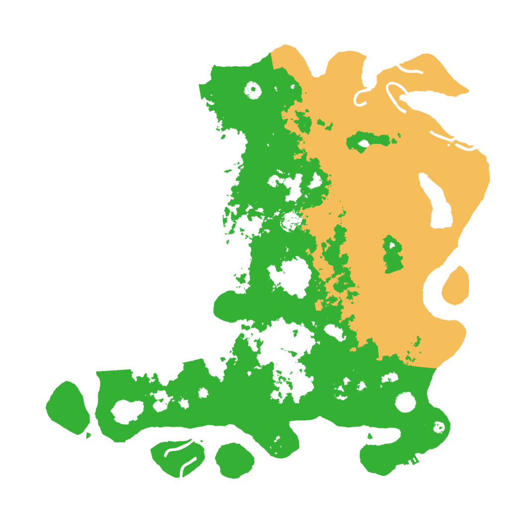 Biome Rust Map: Procedural Map, Size: 4500, Seed: 405851579