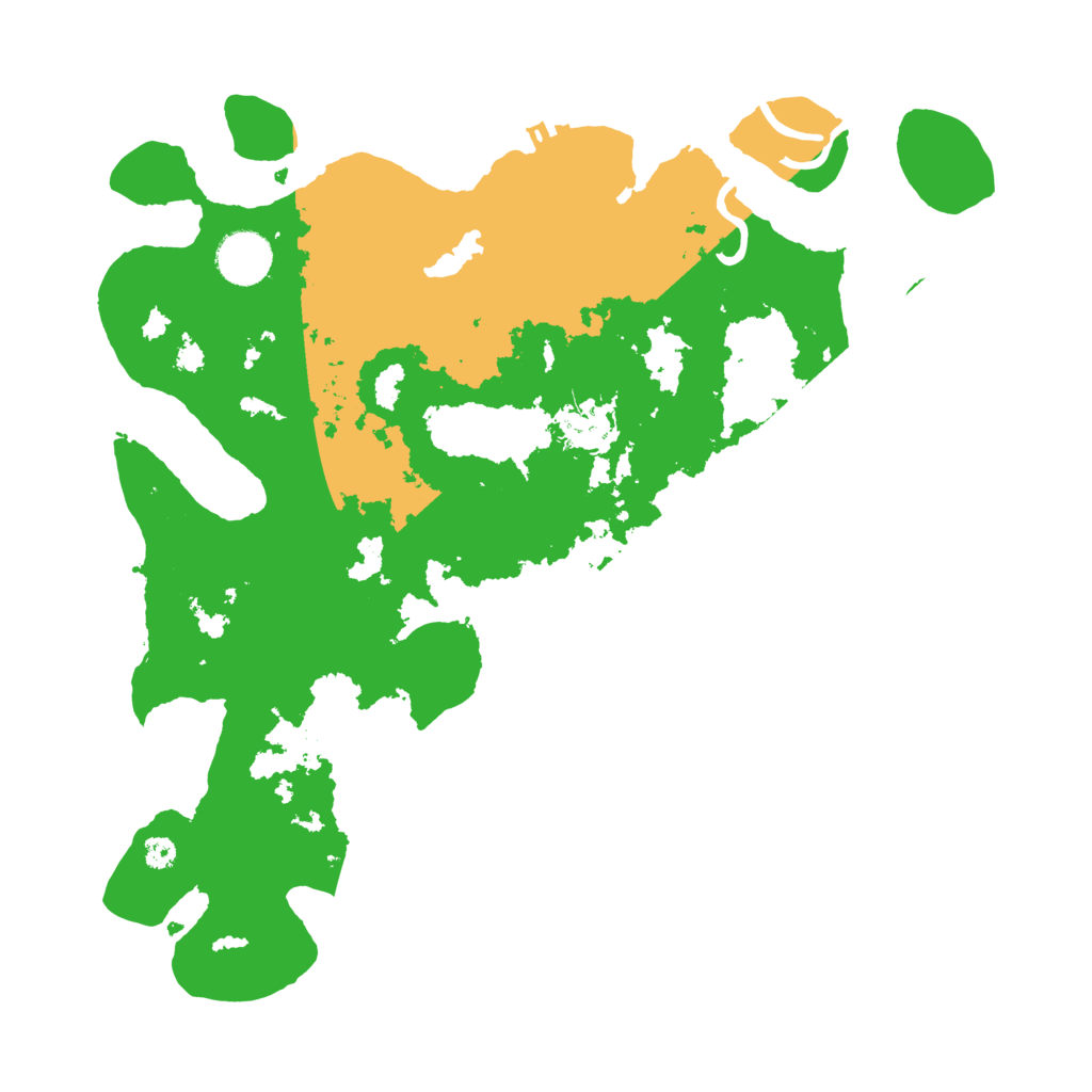 Biome Rust Map: Procedural Map, Size: 3500, Seed: 89462704