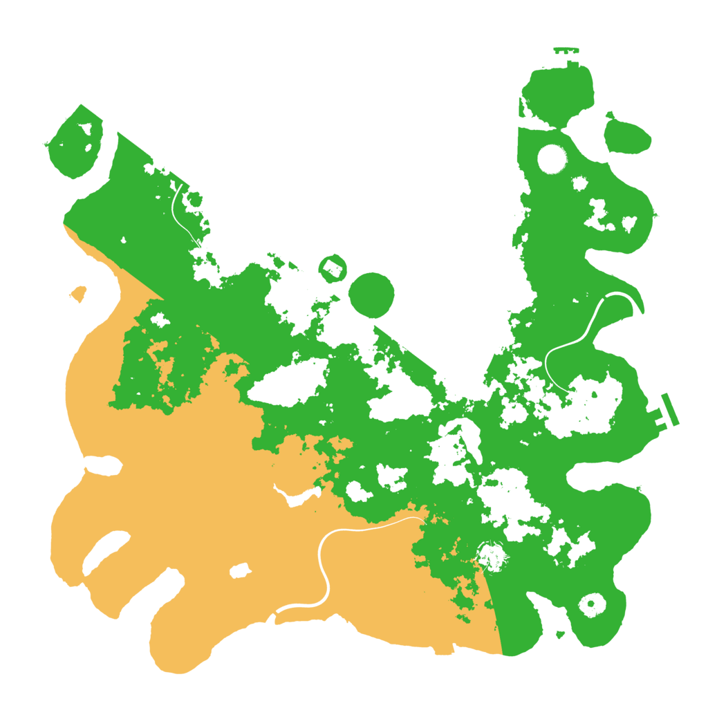 Biome Rust Map: Procedural Map, Size: 4250, Seed: 467582203