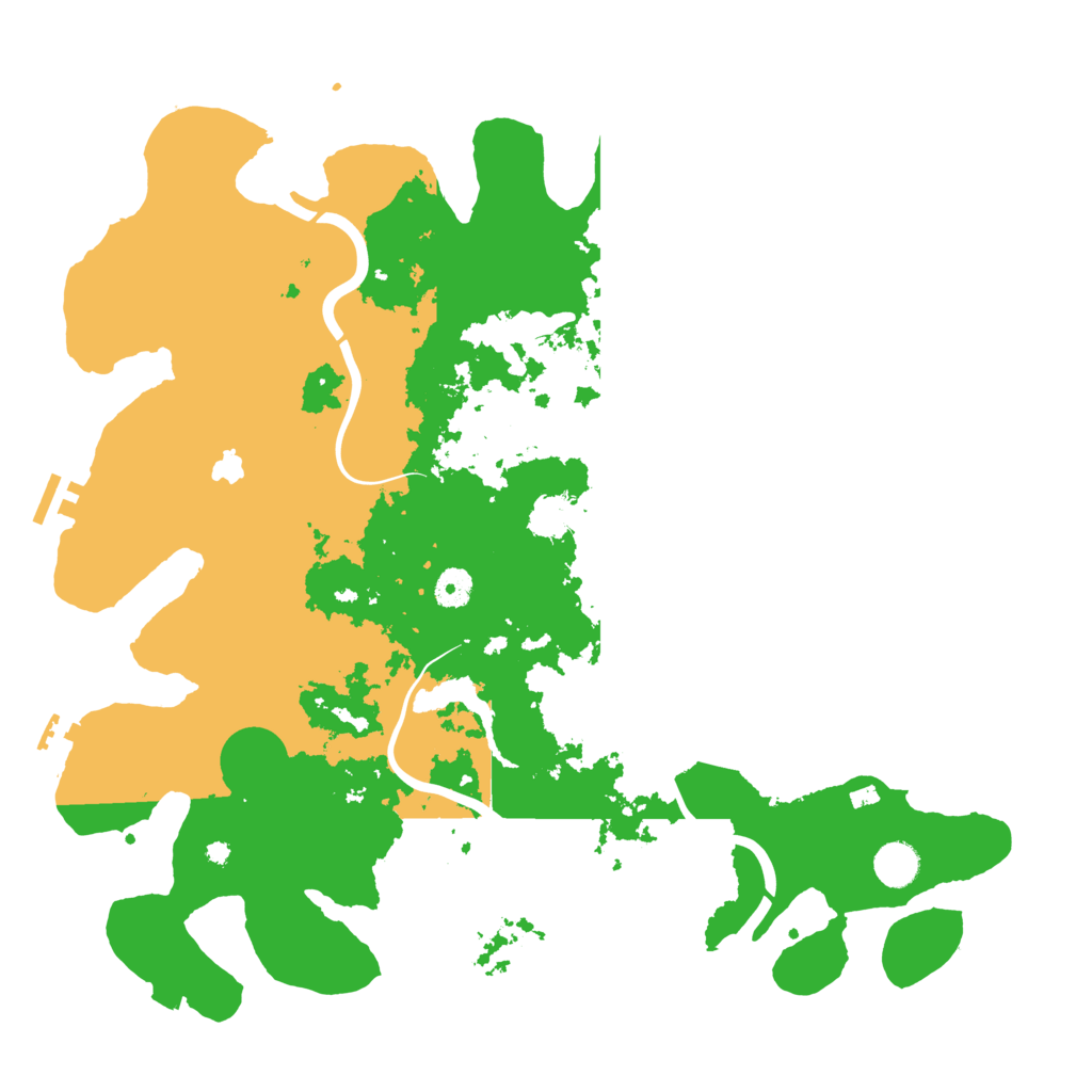 Biome Rust Map: Procedural Map, Size: 4250, Seed: 322293766