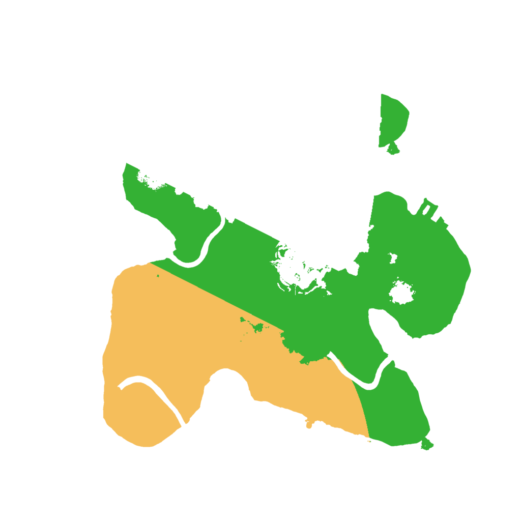 Biome Rust Map: Procedural Map, Size: 2000, Seed: 2255456
