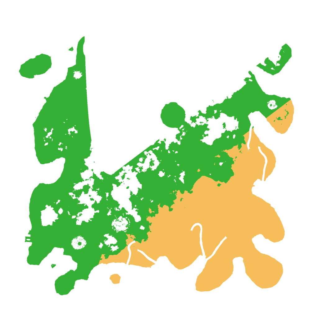 Biome Rust Map: Procedural Map, Size: 3500, Seed: 1418773588