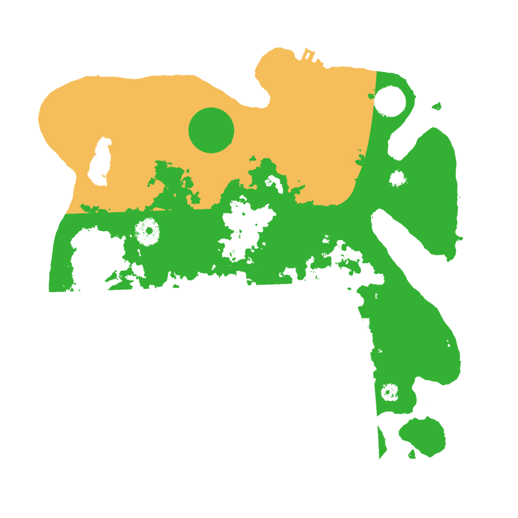 Biome Rust Map: Procedural Map, Size: 3000, Seed: 700000