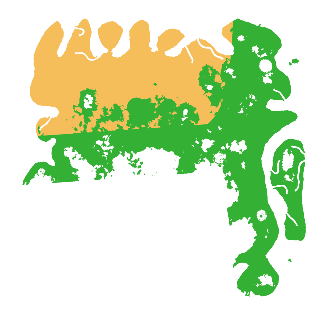 Biome Rust Map: Procedural Map, Size: 4500, Seed: 468182463