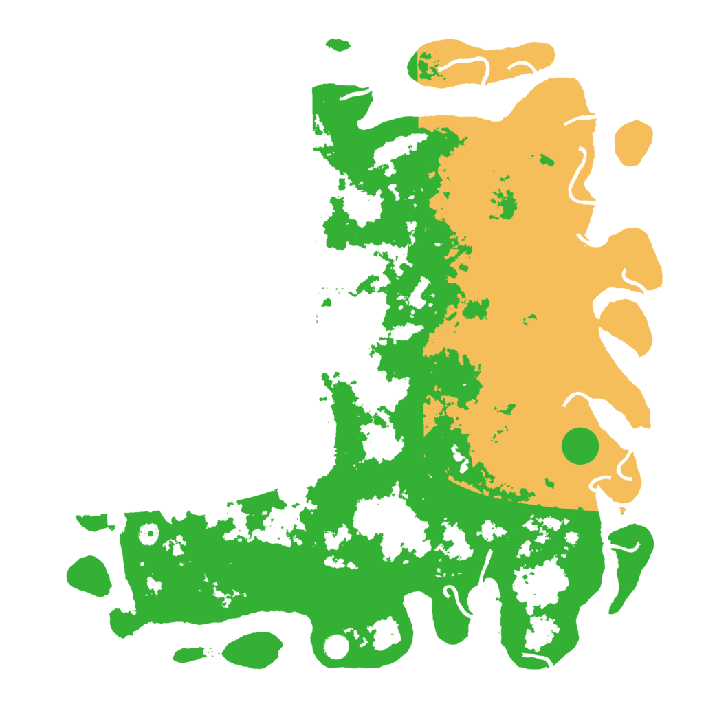 Biome Rust Map: Procedural Map, Size: 5000, Seed: 12232