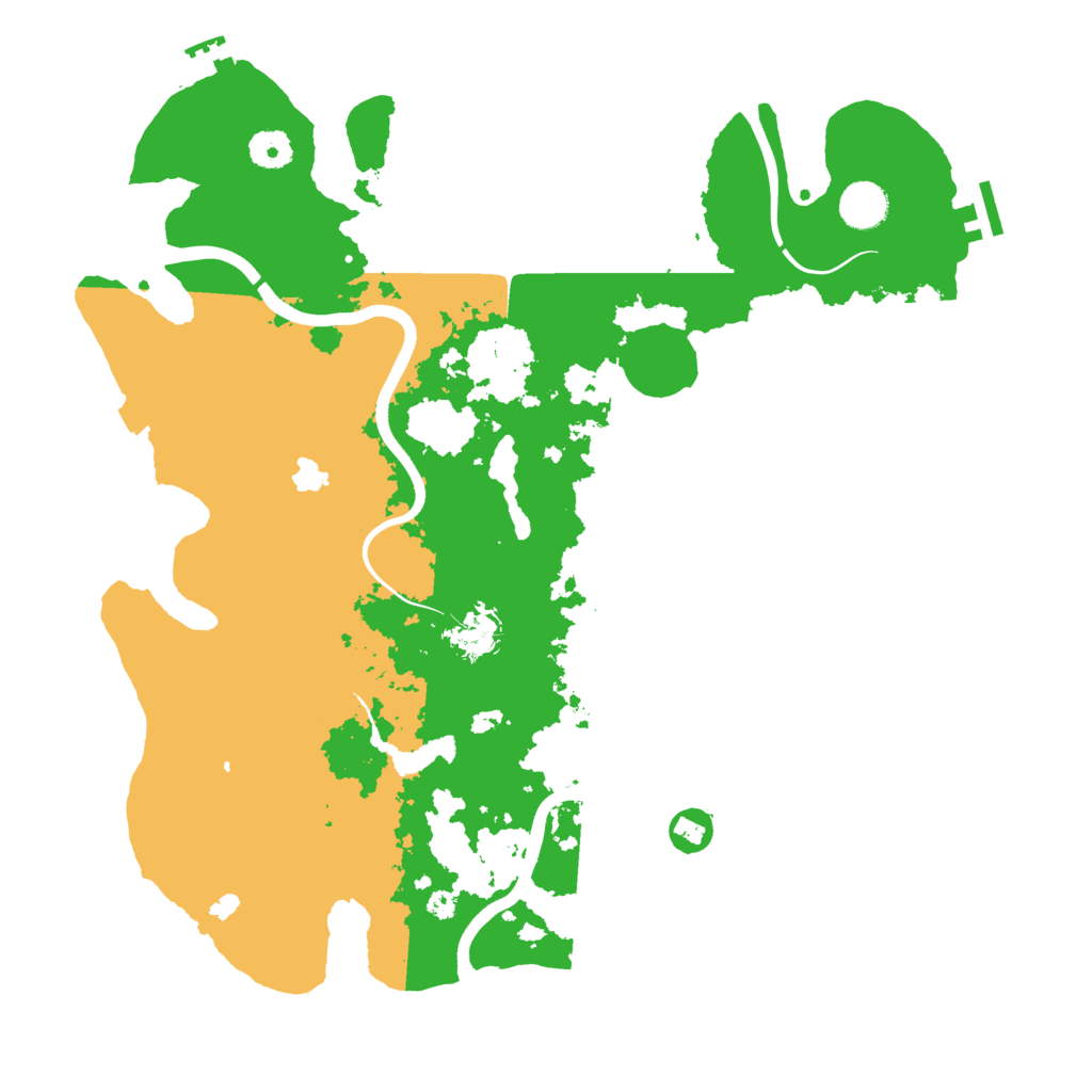 Biome Rust Map: Procedural Map, Size: 4000, Seed: 982341