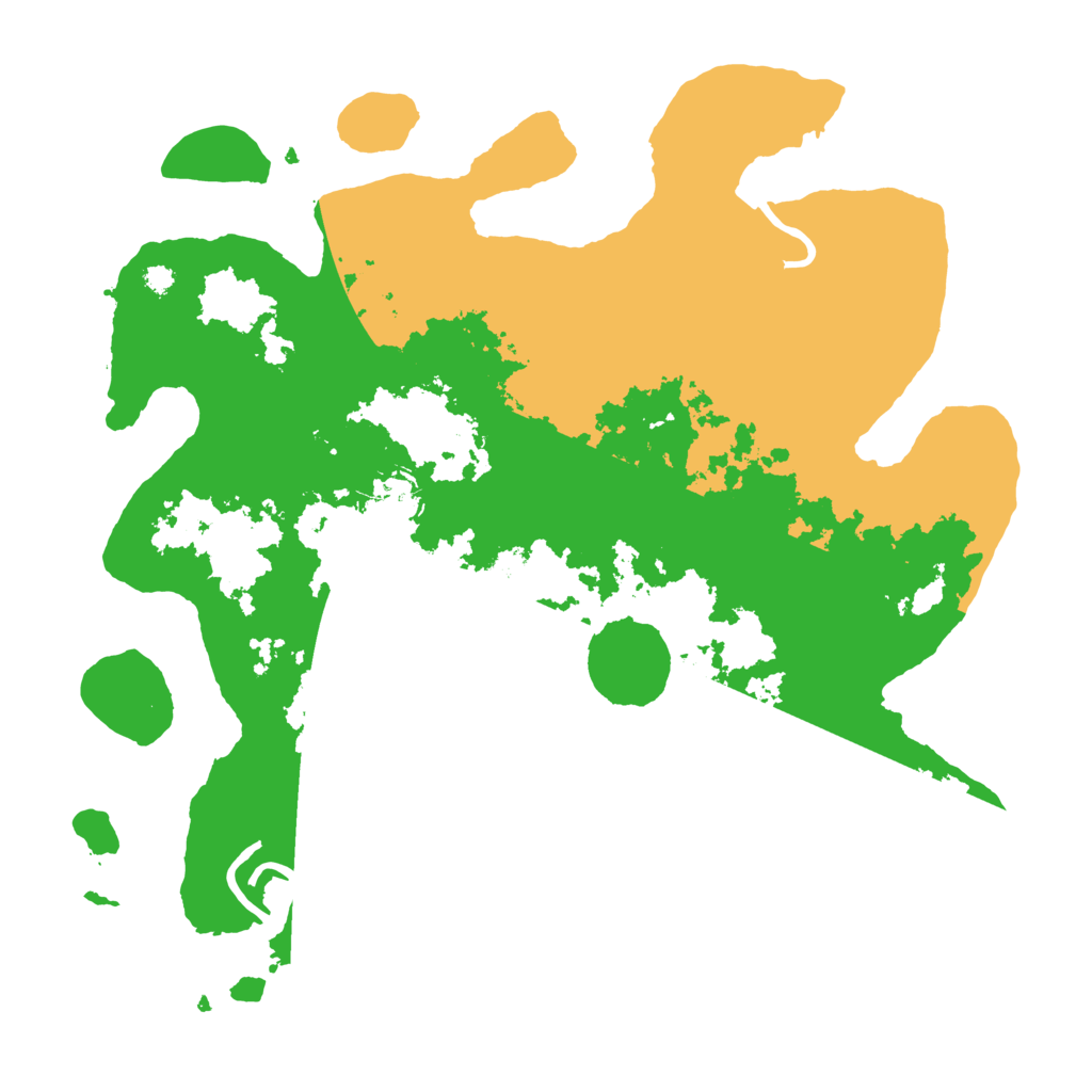 Biome Rust Map: Procedural Map, Size: 3500, Seed: 2059067711