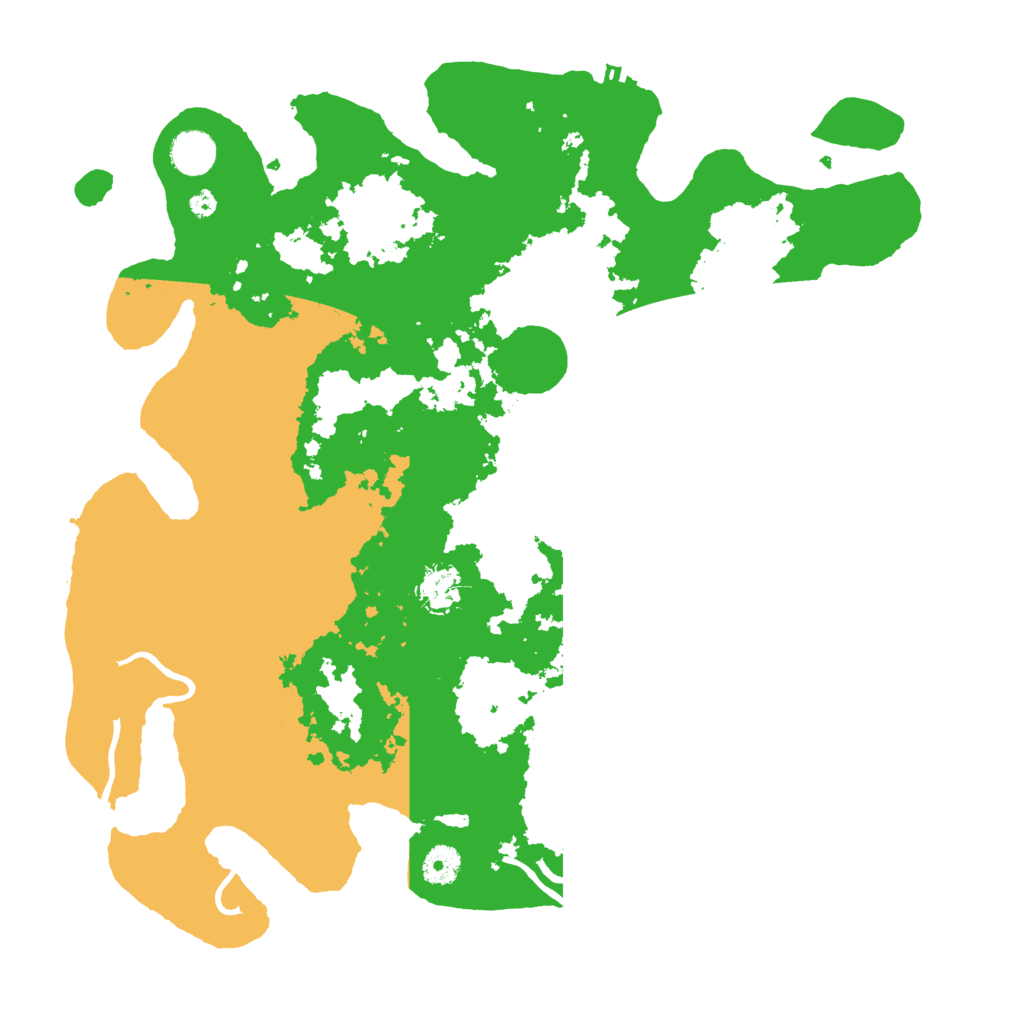 Biome Rust Map: Procedural Map, Size: 4000, Seed: 349836