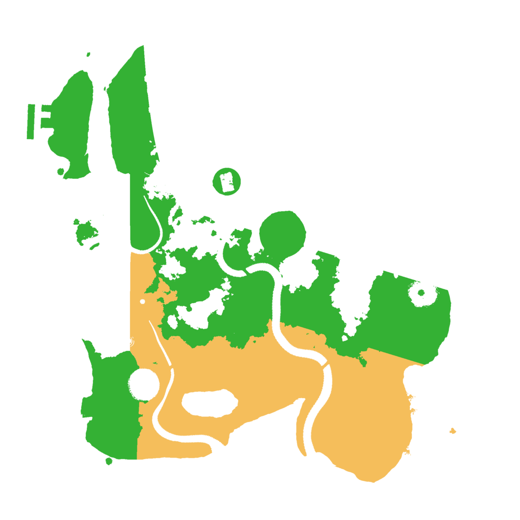 Biome Rust Map: Procedural Map, Size: 3000, Seed: 1361685400