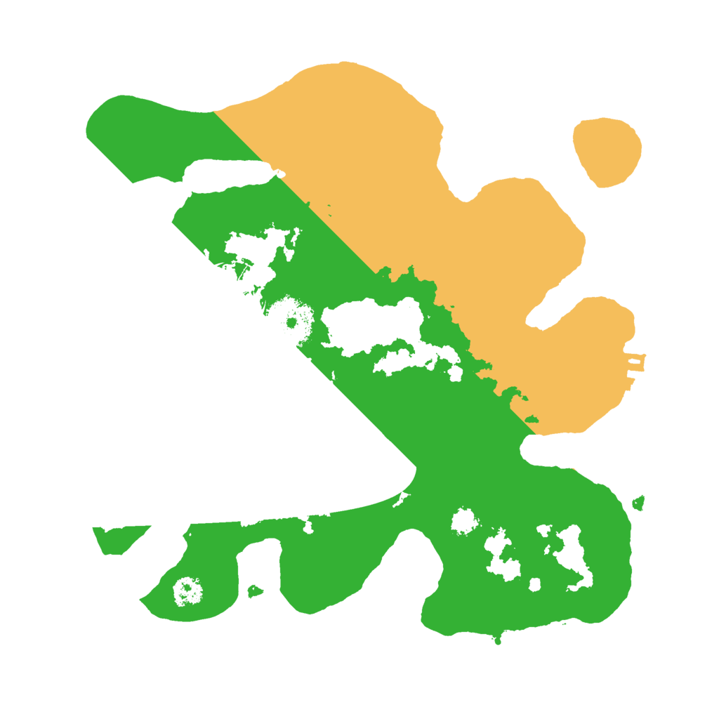 Biome Rust Map: Procedural Map, Size: 2500, Seed: 1572595785