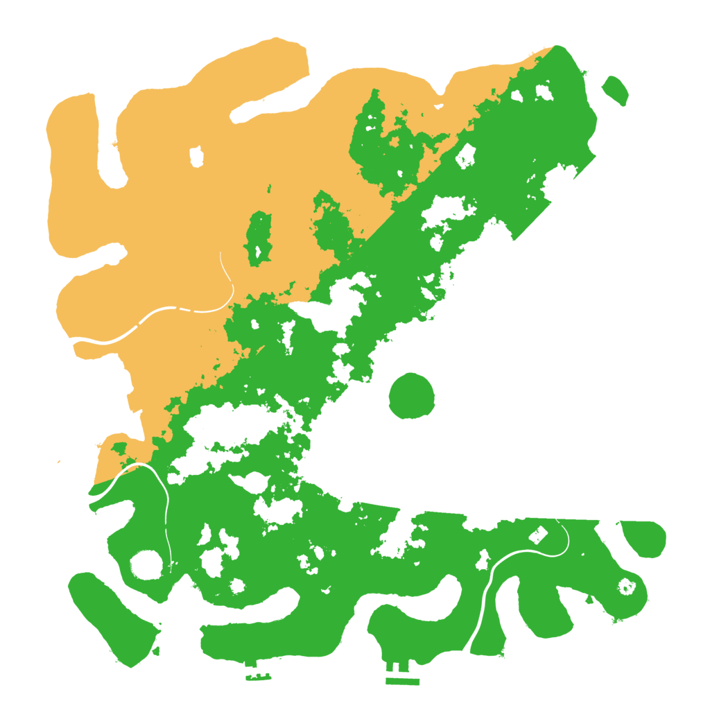 Biome Rust Map: Procedural Map, Size: 4250, Seed: 1580787392