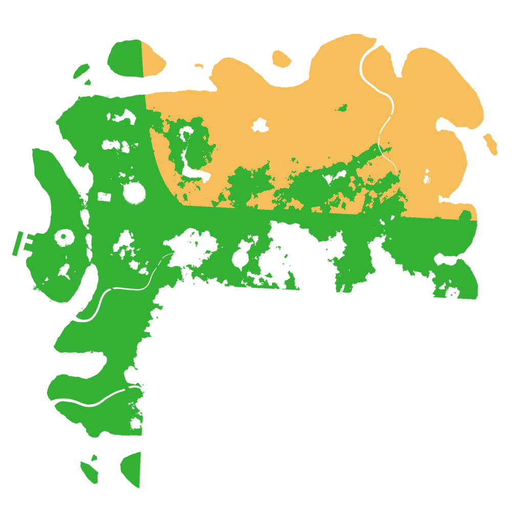 Biome Rust Map: Procedural Map, Size: 4250, Seed: 248733