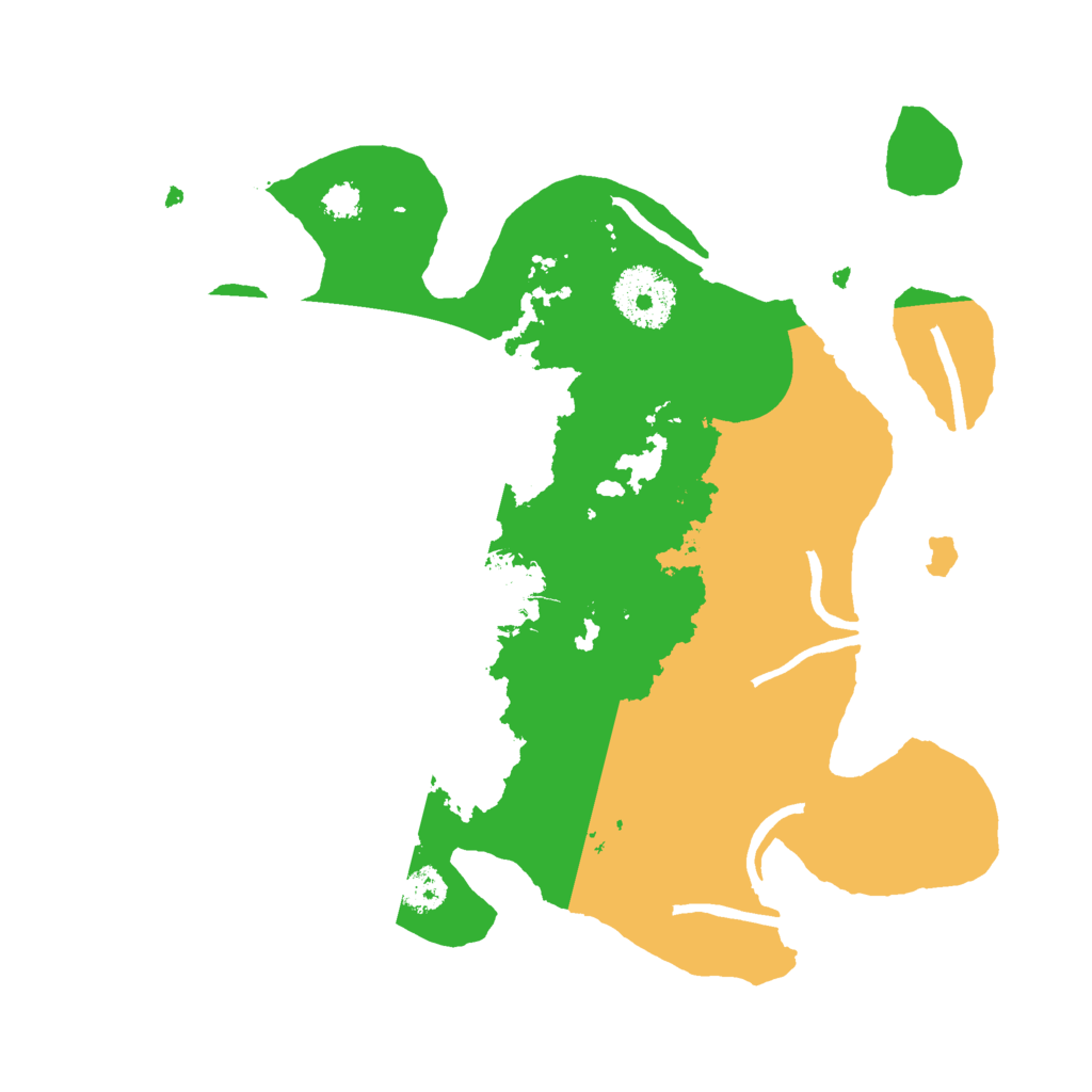 Biome Rust Map: Procedural Map, Size: 2700, Seed: 36631