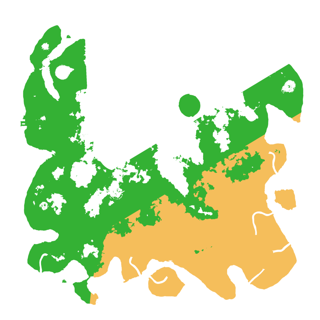 Biome Rust Map: Procedural Map, Size: 4000, Seed: 4893725