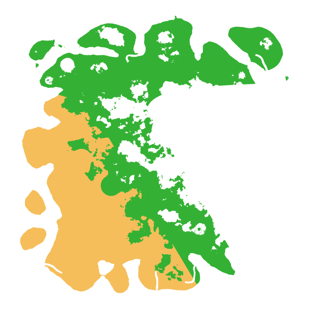 Biome Rust Map: Procedural Map, Size: 4000, Seed: 1429167576