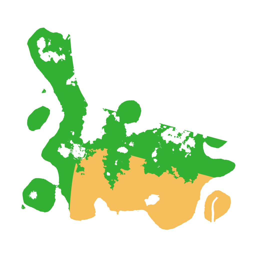 Biome Rust Map: Procedural Map, Size: 3000, Seed: 1235688736