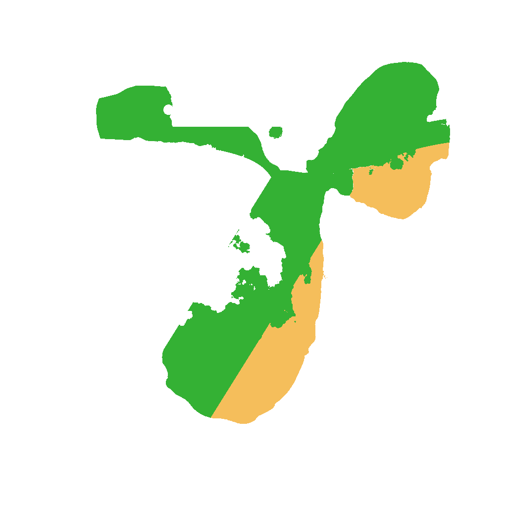 Biome Rust Map: Procedural Map, Size: 1500, Seed: 64061109