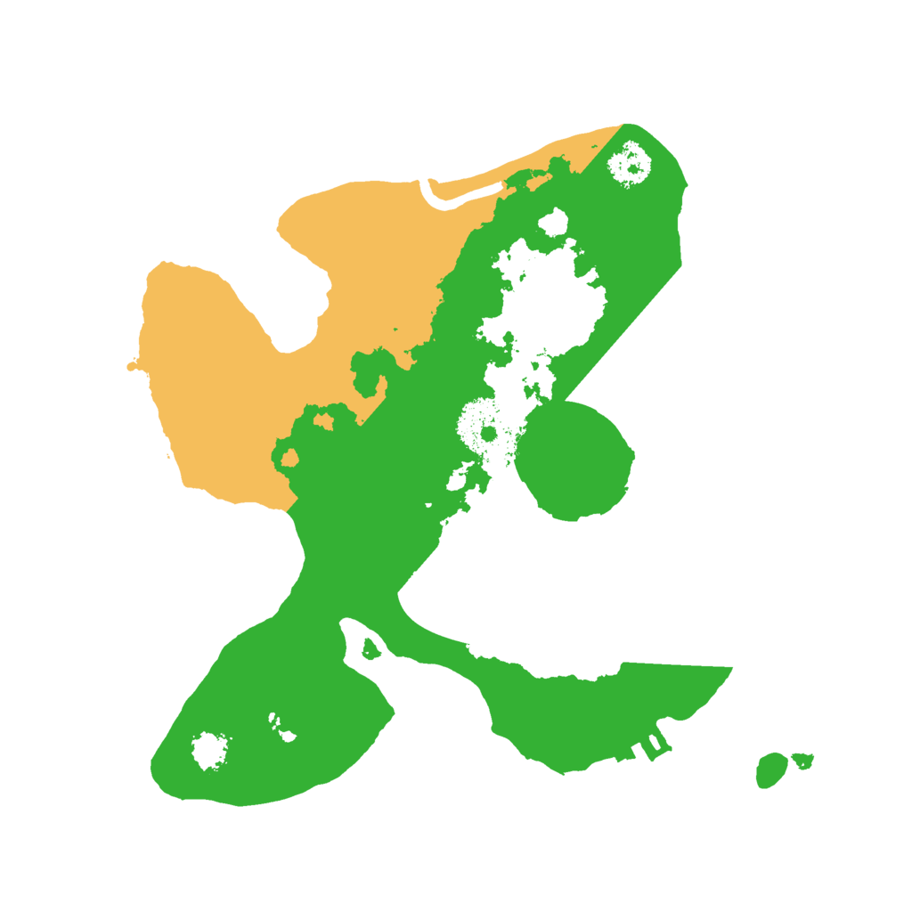 Biome Rust Map: Procedural Map, Size: 2250, Seed: 67676761