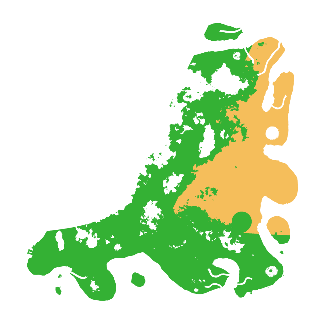 Biome Rust Map: Procedural Map, Size: 4255, Seed: 408138362