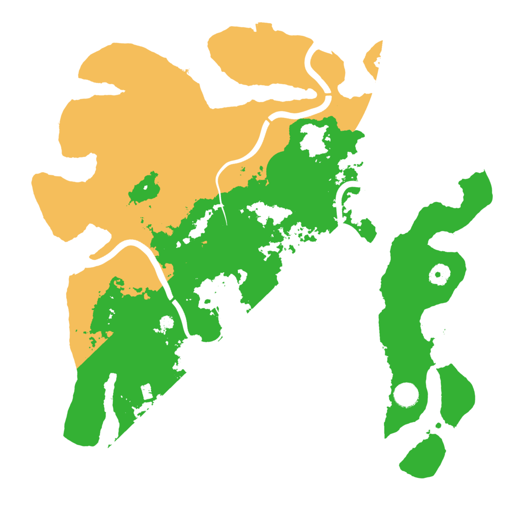 Biome Rust Map: Procedural Map, Size: 3750, Seed: 268568603