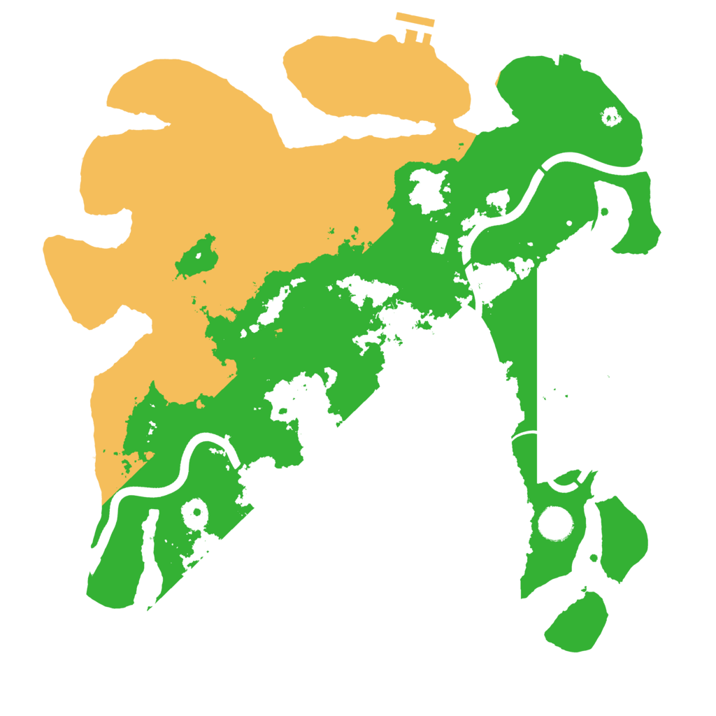 Biome Rust Map: Procedural Map, Size: 3750, Seed: 268568603