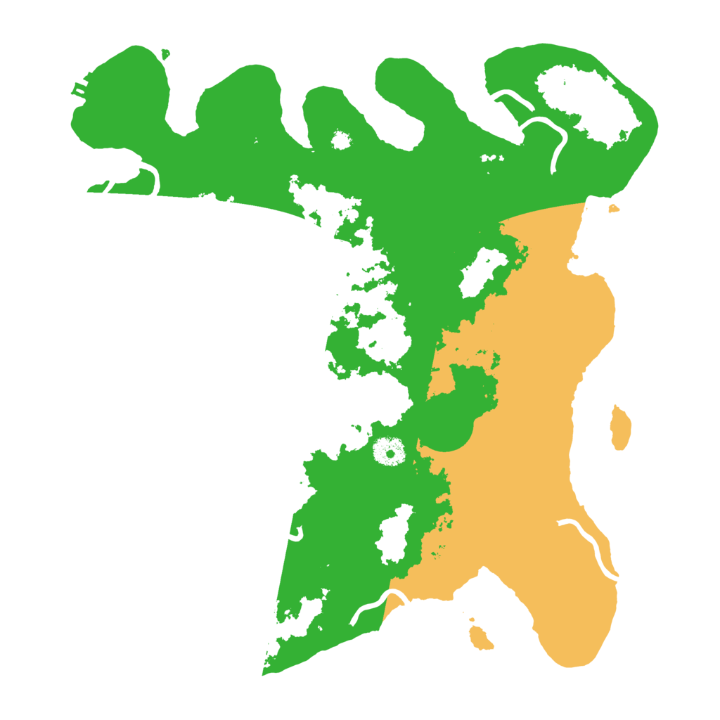 Biome Rust Map: Procedural Map, Size: 3500, Seed: 782