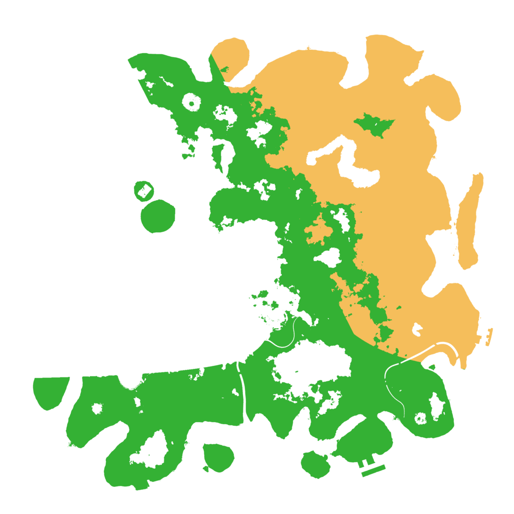 Biome Rust Map: Procedural Map, Size: 4250, Seed: 1037906207