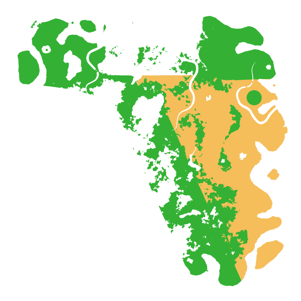 Biome Rust Map: Procedural Map, Size: 5300, Seed: 271952337