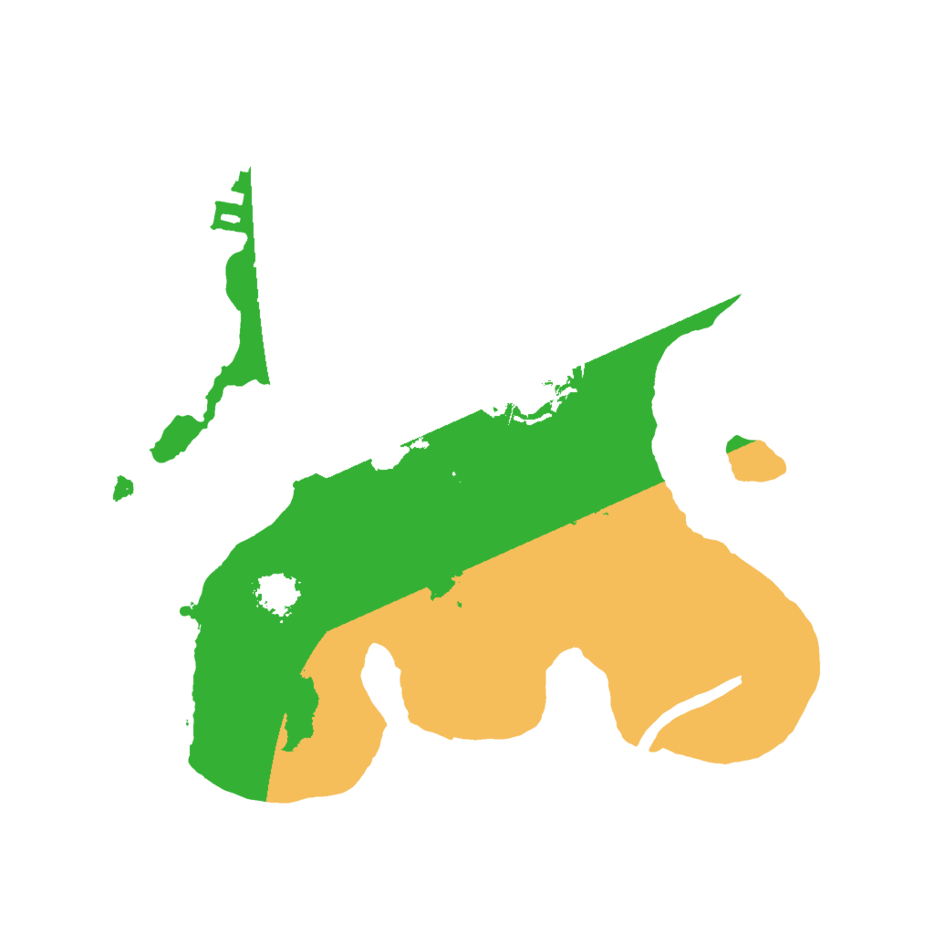 Biome Rust Map: Procedural Map, Size: 2000, Seed: 4534433