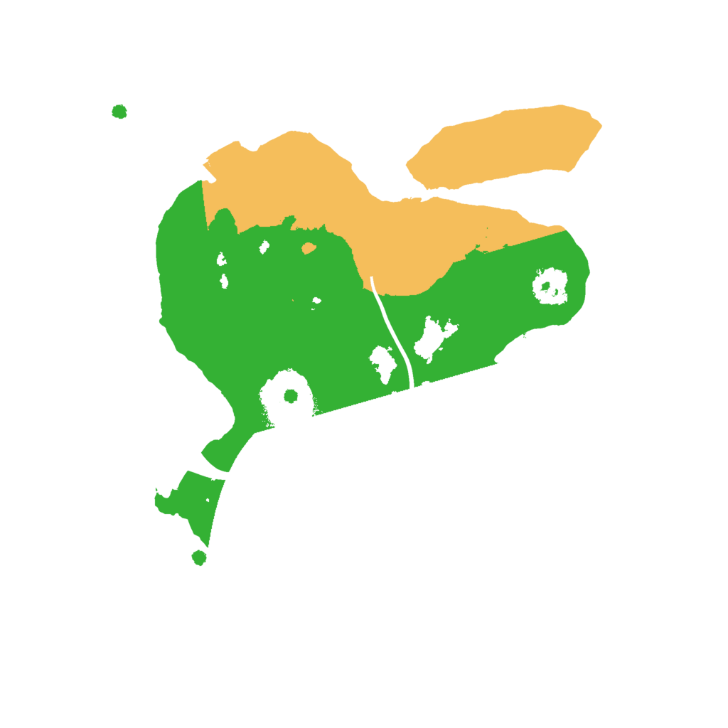 Biome Rust Map: Procedural Map, Size: 2000, Seed: 320105370