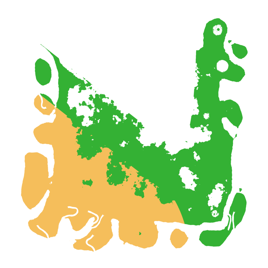 Biome Rust Map: Procedural Map, Size: 4000, Seed: 7220288