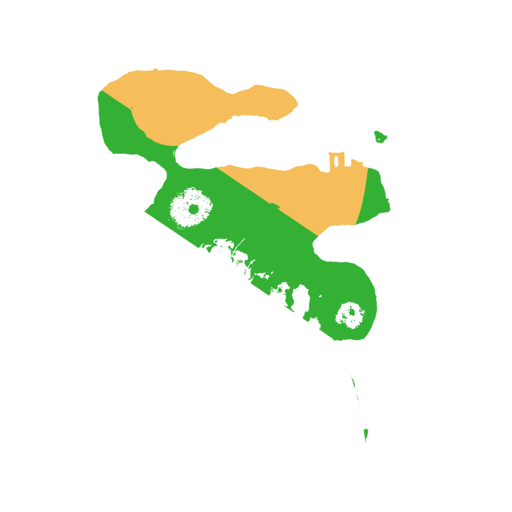 Biome Rust Map: Procedural Map, Size: 2000, Seed: 96453516