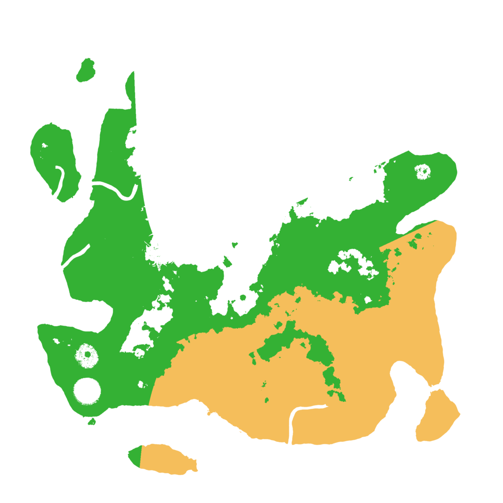 Biome Rust Map: Procedural Map, Size: 3300, Seed: 720922799