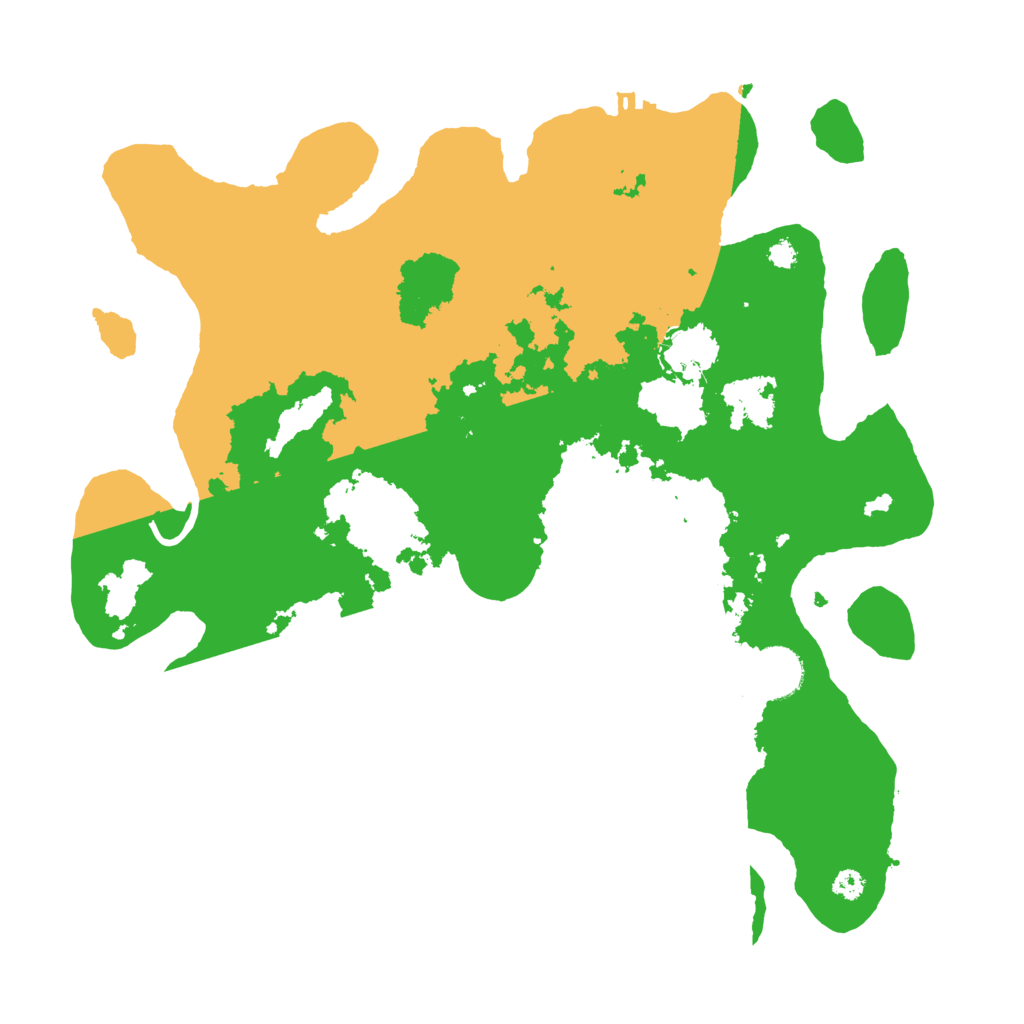 Biome Rust Map: Procedural Map, Size: 3450, Seed: 191651890