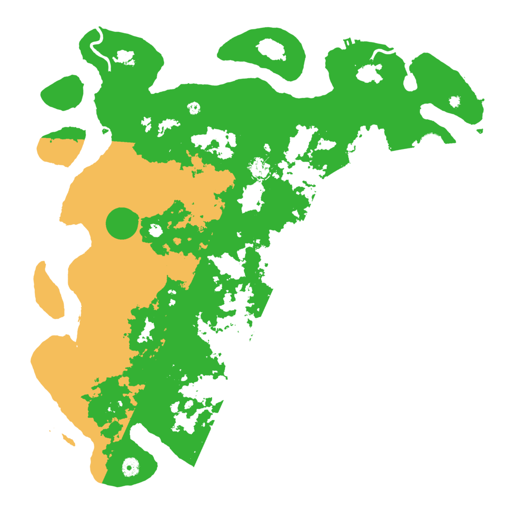 Biome Rust Map: Procedural Map, Size: 4250, Seed: 535186290