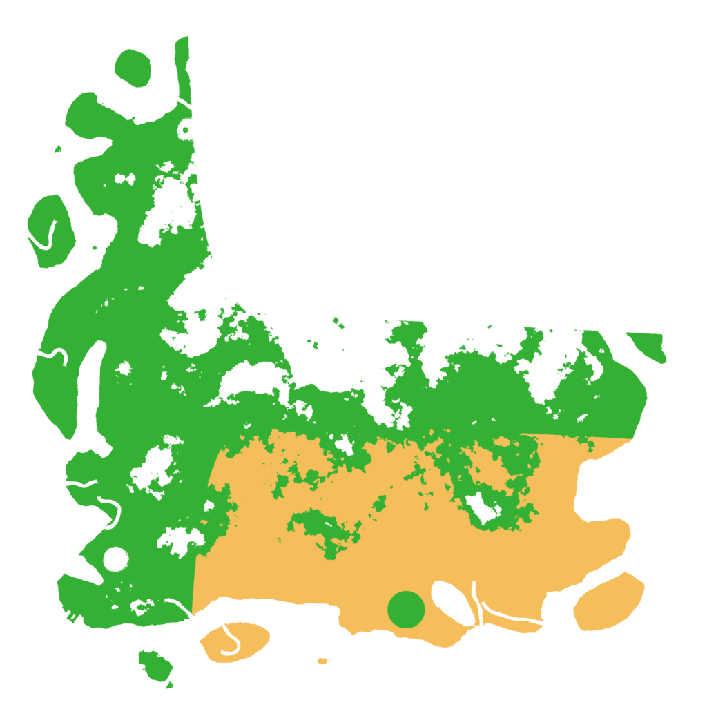 Biome Rust Map: Procedural Map, Size: 5000, Seed: 4564653