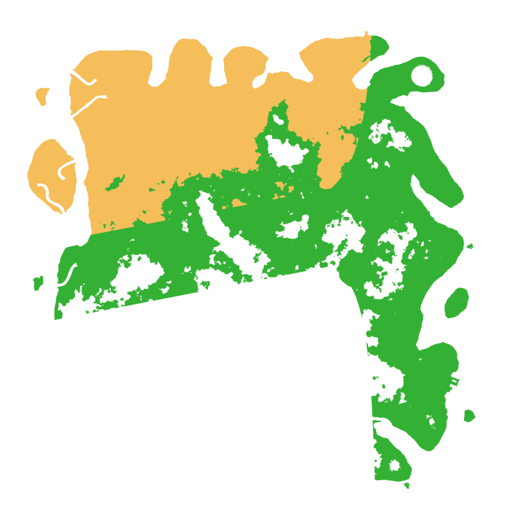 Biome Rust Map: Procedural Map, Size: 4250, Seed: 2025363203