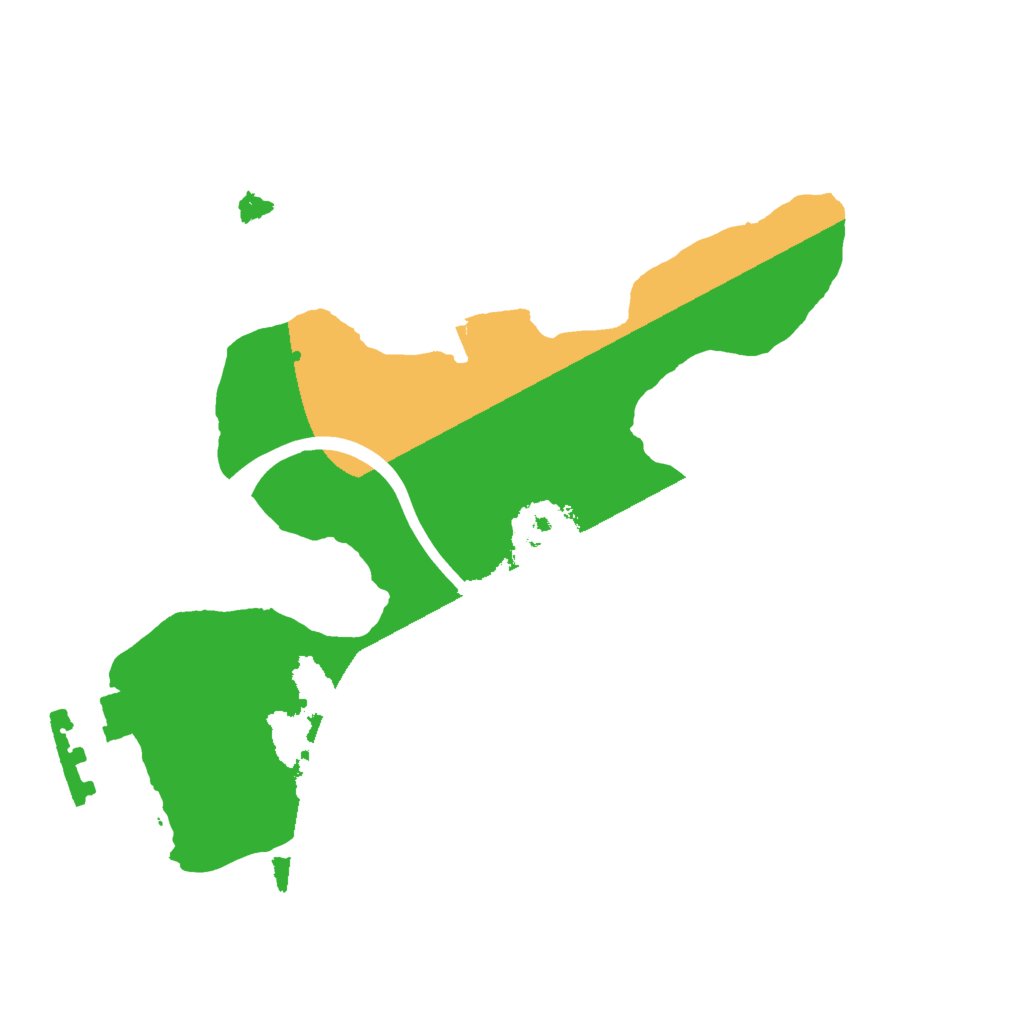 Biome Rust Map: Procedural Map, Size: 1600, Seed: 5654645