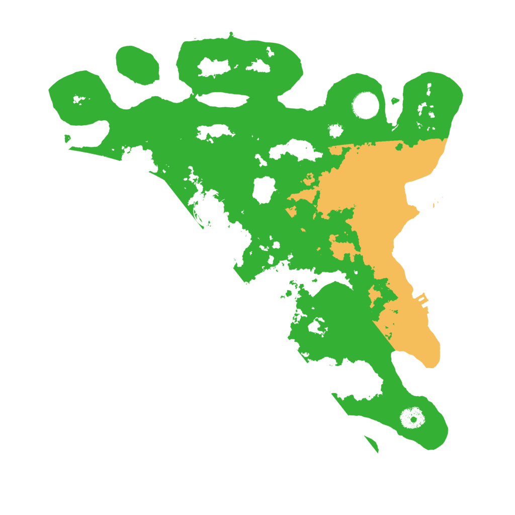 Biome Rust Map: Procedural Map, Size: 3400, Seed: 191651891