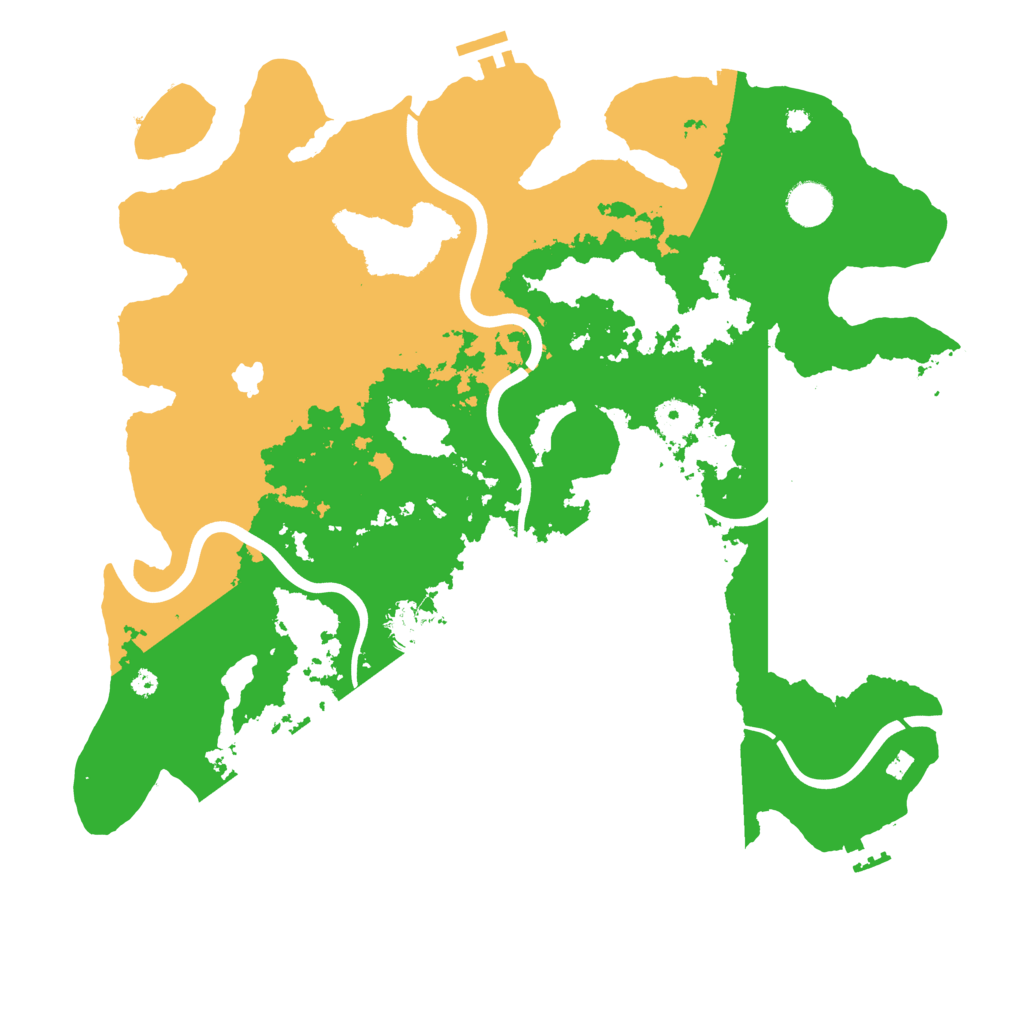 Biome Rust Map: Procedural Map, Size: 4000, Seed: 556697629