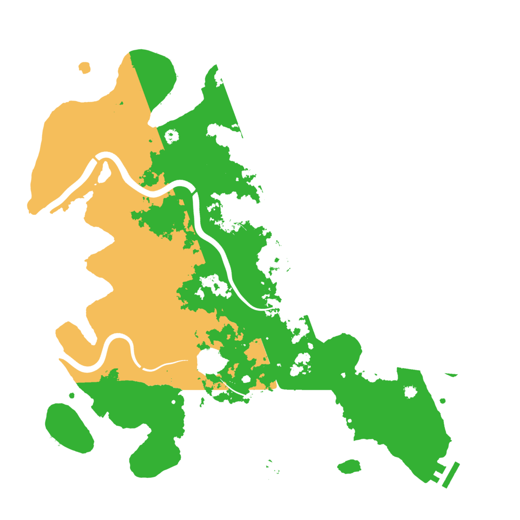 Biome Rust Map: Procedural Map, Size: 3750, Seed: 15478777