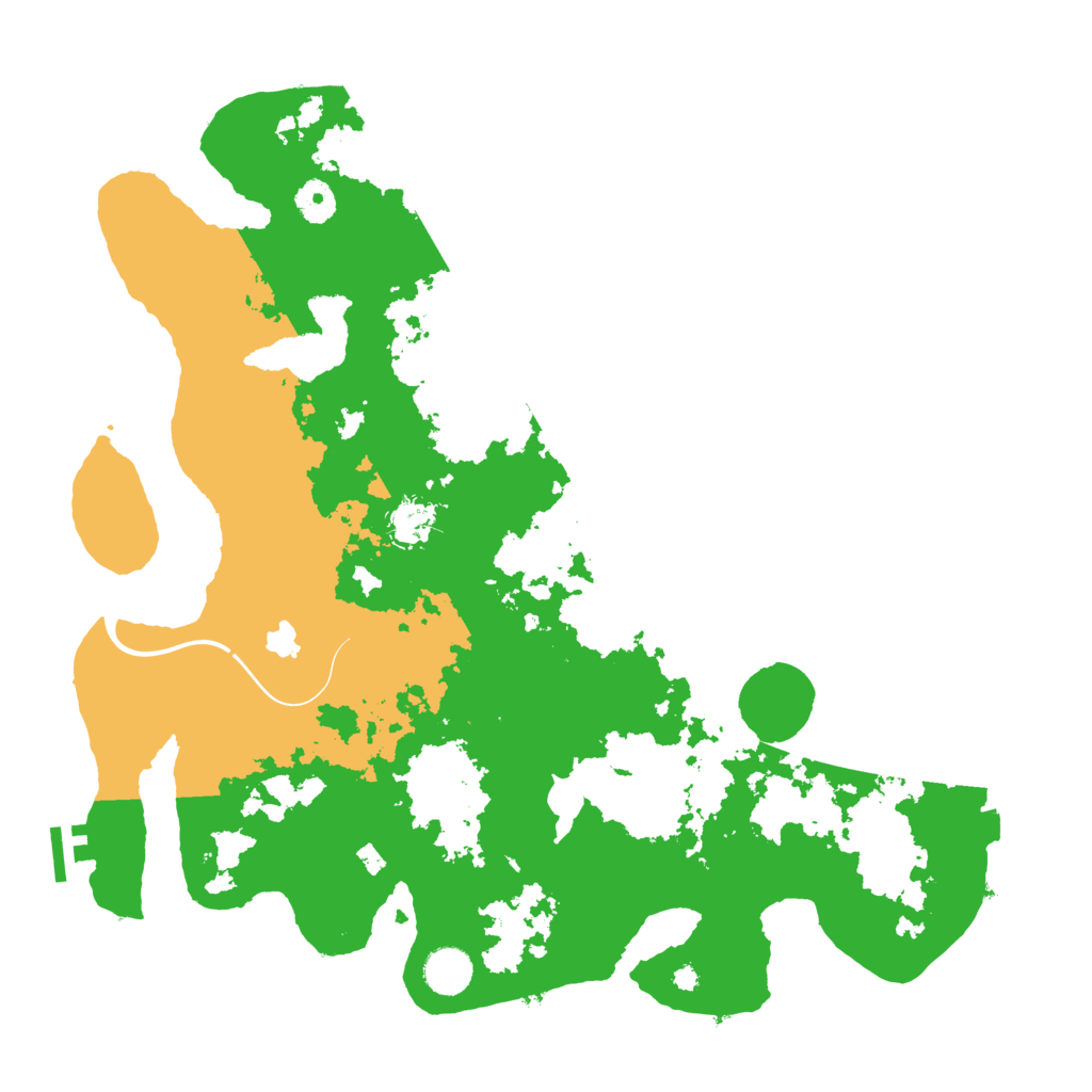 Biome Rust Map: Procedural Map, Size: 4000, Seed: 1404340614