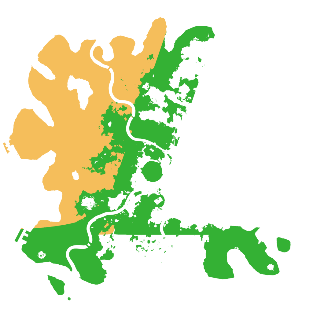 Biome Rust Map: Procedural Map, Size: 4250, Seed: 2066071046